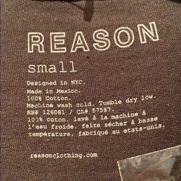 Reason Torpedo T Shirt Small NWT - Picture 6 of 10